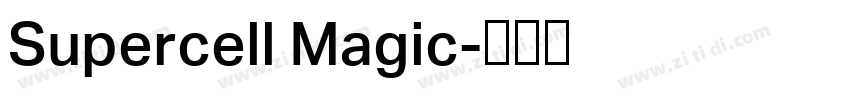 Supercell Magic字体转换